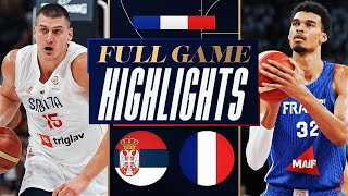 FRANCE vs SERBIA  FULL GAME HIGHLIGHTS  July 12 2024 [upl. by Eleph]