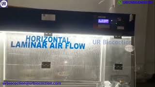 horizontal laminar air flow demonstration laminar urbiocoction [upl. by Etnemelc129]