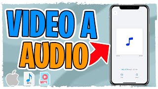 Como Convertir un Video en Audio en iPhone ✅ [upl. by Nosredna]