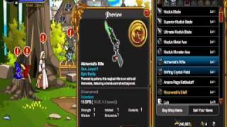 AQW New Quibble Rare Acs Shop 91010 [upl. by Wardieu]