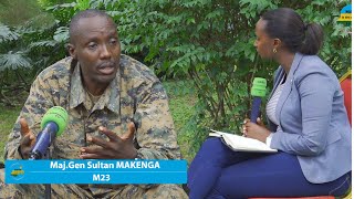 MajGen Sultan MAKENGA ATUGANIRIJE BYINSHI BITUMA M23 IKOMEZA KURWANA NDETSE NA TUMWE MUDUCE BAFITE [upl. by Ailad643]