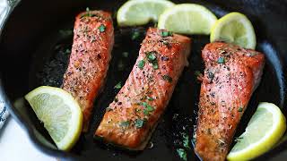 Easy Broiled Salmon Recipe [upl. by Gnex]