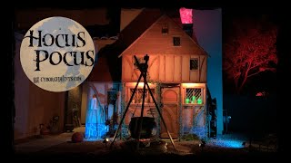 DIY Hocus Pocus Halloween  Assembling the Sanderson Sister Witch House Part 2 [upl. by Zel747]