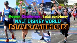 Dopey Challenge 2023 runDisney Walt Disney Marathon [upl. by Verneuil]