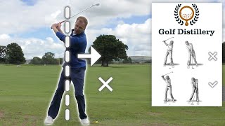 Reverse Pivot Swing Error  How to Get Rid of a Reverse Pivot in Golf [upl. by Auhsuoj]