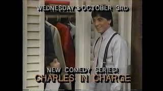 CBS Premiere Promos John Stamos Scott Baio 1984 [upl. by Tereb]