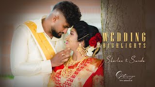 Sharlan amp Sureka Wedding Highlights [upl. by Hazen748]