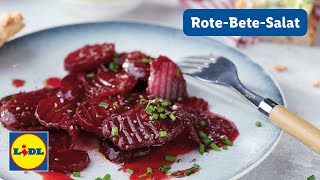 Rote Bete Salat einfach  schnell amp einfach  Lidl Kochen [upl. by Litha250]