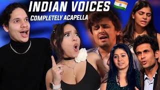 TURN OFF THE AUTOTUNE Waleska amp Efra react to PERFECT INDIAN VOCALS ft Chinmayi Sonu Sunidhi [upl. by Ainevul]