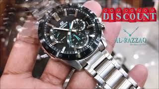 20 Discount On EDIFICE Chronograph Watch  Casio Edifice Watches Discount Offers In Pakistan [upl. by Dusza]