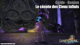 Final Fantasy XIV 70  Donjon  Guide  Le cénote des Cieux infinis [upl. by Prent]