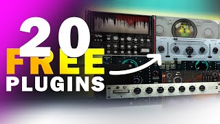 20 FREE Vst Plugins For Mixing And Mastering [upl. by Nivlek]