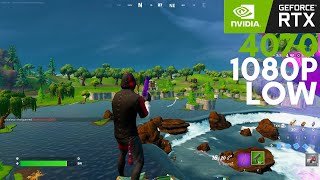 RTX 4070  Ryzen 7 7700  Fortnite  Performance Mode [upl. by Ecidnac539]