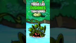 TODAS las FUSIÓNES de TRIPITADORA en plantasvszombies [upl. by Nhguaved]