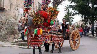 Pasqualino Cilona  Trotta Cavallino in giro per la Sicilia  Canta Pippo Genovese [upl. by Antsirhc]