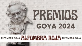 La alfombra roja de los Premios Goya 2024 10022024 [upl. by Britte839]