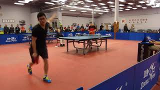 Ontario Cup 2018 Jian Fei Sun  Jeremy Hazin [upl. by Nhguaved]