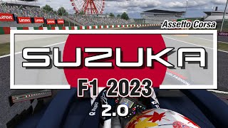 Assetto Corsa  Suzuka Formula 1 2023 Extension 20 [upl. by Burger]