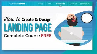 Free Landing Page Complete Course  How to Make Landing Page with Elementor and MailChimp 2018 [upl. by Ramona374]