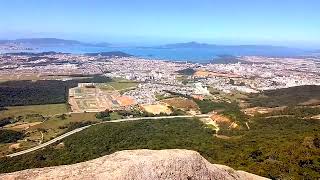 vista da Pedra Branca em Palhoça  Vista panorâmica do alto da Pedra Branca em Palhoça sc [upl. by Daye]