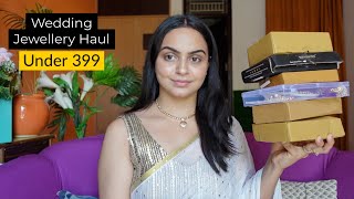 Messho Wedding Jewellery Haul Under 399 [upl. by Harper]