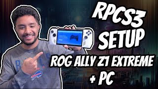 RPCS3  How To Play PS3 Games On The ROG Ally And PC [upl. by Nykal383]