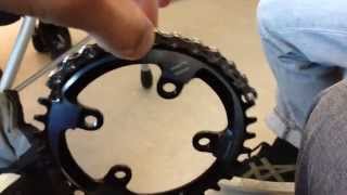 SRAM Force CX1 Chainring Interface  stickboybike [upl. by Hulen148]