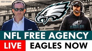 Eagles Free Agency LIVE 2024 NFL Free Agency Tracker  Philadelphia Eagles Rumors amp NFL News Day 1 [upl. by Akinit]