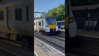 Class 700 arrives at Harpenden train britishrail britishrailways class700 thameslink [upl. by Canale995]