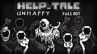 Helptale UNHAPPY Full OST [upl. by Nylehtak44]