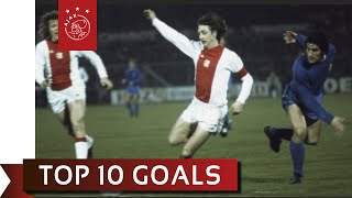 TOP 10 GOALS  Johan Cruijff [upl. by Leterg]