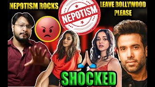 Nepotism Rocks Bollywood Shocks  Ananya Panday  Tushar Kapoor  Fady Videos [upl. by Koenraad]