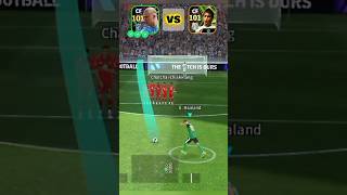 Haaland vs Neymar 🥶 efootball efootball2024 efootball2024mobile pes pesmobile neymar shorts [upl. by Euqirrne]