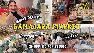 New Banjara market  shopping 🛍️ for studio  shopping vlog [upl. by Enohpets]