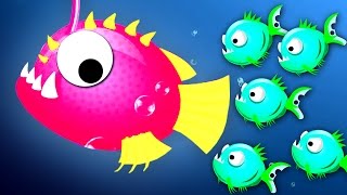 Oceanario MONSTER FISH FIGHT  NEW OCEAN IO GAME [upl. by Aiehtela149]