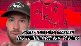 Cincinnati Cyclones hockey team faces backlash for proposing throwback red jersey night on Jan 6 [upl. by Mezoff552]