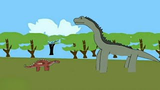 Dinosaurs Battel Championship Would Special Gigantspinosaurus vs sauroposeidon TWDKingEzekiel39 [upl. by Yrmac]