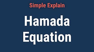 Understanding the Hamada Equation Definition Formula Example [upl. by Fatma]