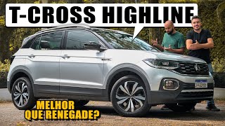 Volkswagen TCROSS HIGHLINE descobrimos porque ele é o SUV mais vendido do Brasil [upl. by Airasor]