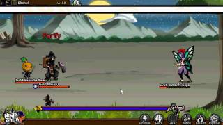 Ninja Saga  Rasen Shuriken [upl. by Duwad]