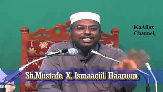 MUXAADARO CUSUB MUXAMADU RASULULAH SCW SH MUSTAFE XAAJI ISMAACIIL [upl. by Pare746]