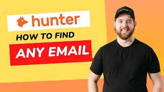 Hunterio Tutorial  How To Find Anyones Email Address 2023 [upl. by Lang280]