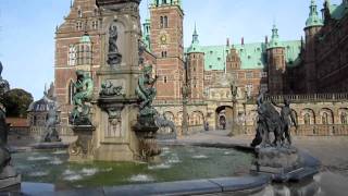 Frederiksborg Slot  Neptunspringvandet  2010 [upl. by Anaes871]