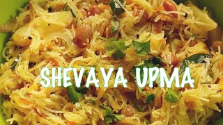 Sevai Upma Recipe  Shevaya Upma  Easy N Healthy Breakfast  शेवई  शेवया उपमा [upl. by Aleakam]