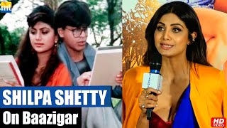 Shilpa Shetty recalls Shah Rukh Khan teaching her Baazigar Dialogue on Set  Nikamma [upl. by Lilli129]