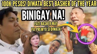 BINIGAY NA 100K PESOS DIWATA BEST BASHER OF THE YEAR FRANCIS LEO MARCOS MANANALO KAYA [upl. by Tosch]