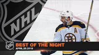 Bergerons big game Coutures 2OT winner steal the night [upl. by Dyolf]