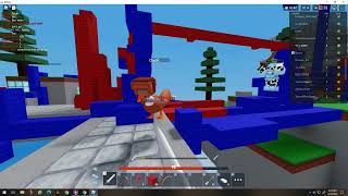 Best Barbarian strat 30v30 Roblox Bedwars [upl. by Gretchen]