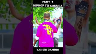 PART 1 HIPHOP TO SAKURA old bundle freefire trending shortvideo [upl. by Ennairek177]