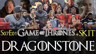 Game of Thrones  7x1 Dragonstone  Group Reaction  Skit [upl. by Campagna]